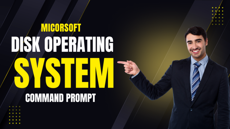 MS DOS (Disk Operating System)